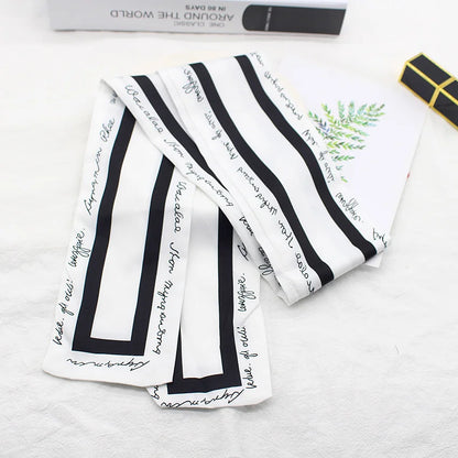 Long Hair Bows Scarf Headscarf Fashion Hair Ties Ribbons Multifunctional Headband Bandana Elastic Hair Accessories For Women