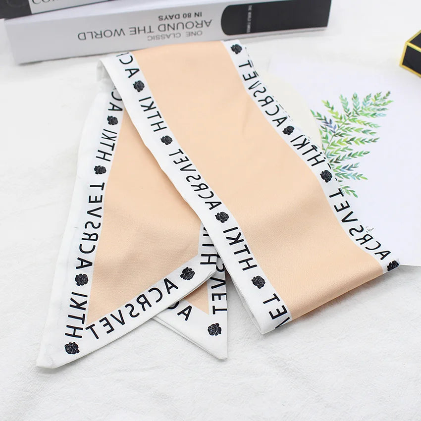 Long Hair Bows Scarf Headscarf Fashion Hair Ties Ribbons Multifunctional Headband Bandana Elastic Hair Accessories For Women