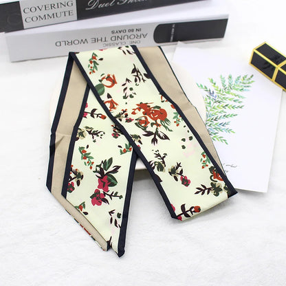 Long Hair Bows Scarf Headscarf Fashion Hair Ties Ribbons Multifunctional Headband Bandana Elastic Hair Accessories For Women