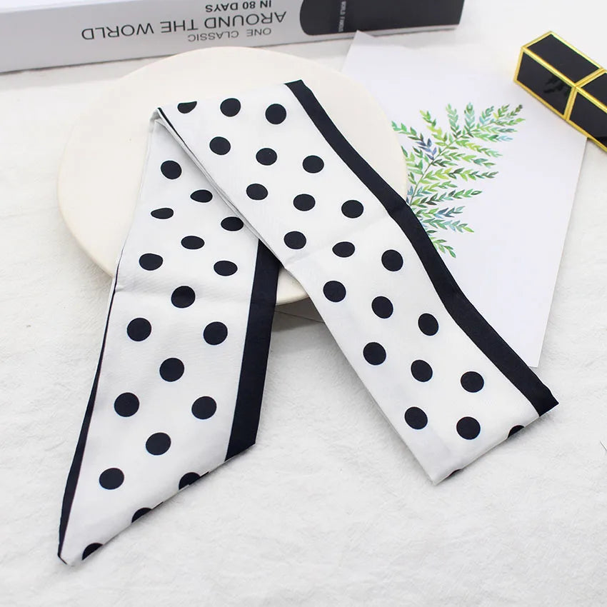 Long Hair Bows Scarf Headscarf Fashion Hair Ties Ribbons Multifunctional Headband Bandana Elastic Hair Accessories For Women