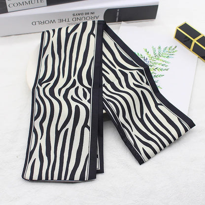 Long Hair Bows Scarf Headscarf Fashion Hair Ties Ribbons Multifunctional Headband Bandana Elastic Hair Accessories For Women