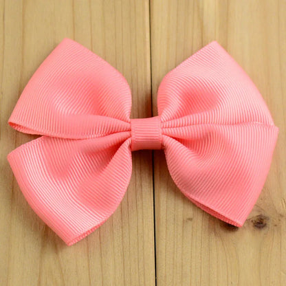 Lazos para el cabello de cinta de 9x7 cm, 100 unidades/22 colores, venta al por mayor, sin clip, para diademas, accesorios para el cabello