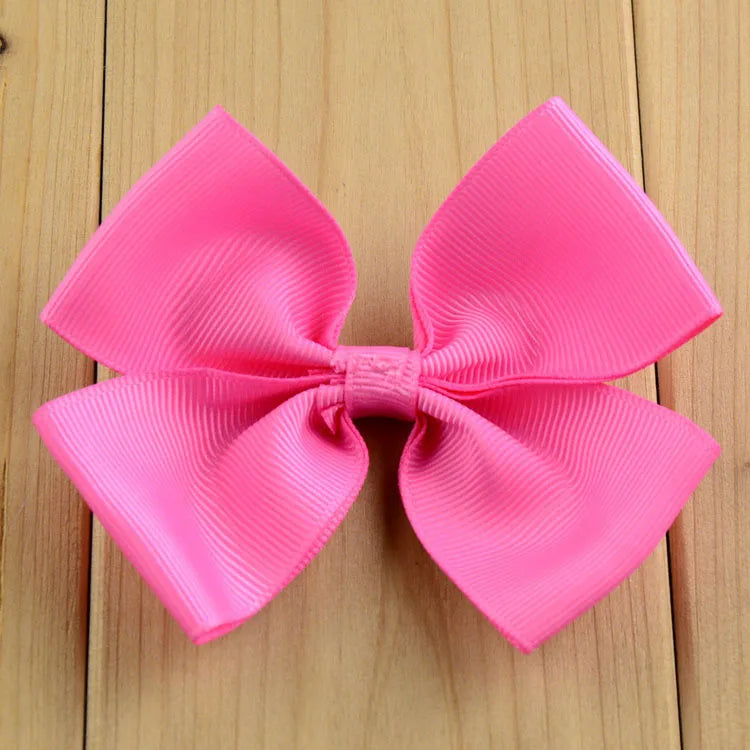 Lazos para el cabello de cinta de 9x7 cm, 100 unidades/22 colores, venta al por mayor, sin clip, para diademas, accesorios para el cabello