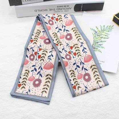 Long Hair Bows Scarf Headscarf Fashion Hair Ties Ribbons Multifunctional Headband Bandana Elastic Hair Accessories For Women