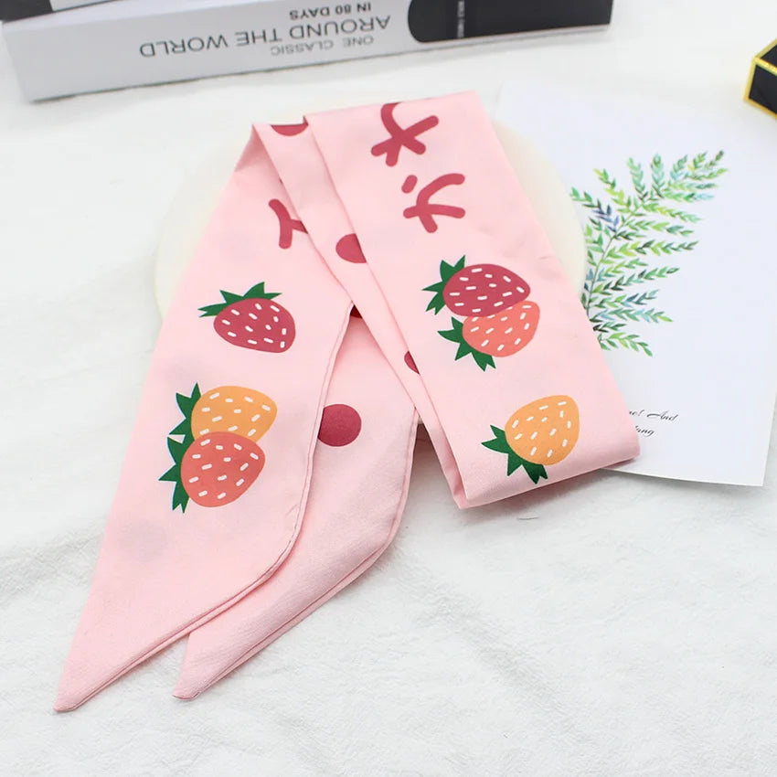 Long Hair Bows Scarf Headscarf Fashion Hair Ties Ribbons Multifunctional Headband Bandana Elastic Hair Accessories For Women