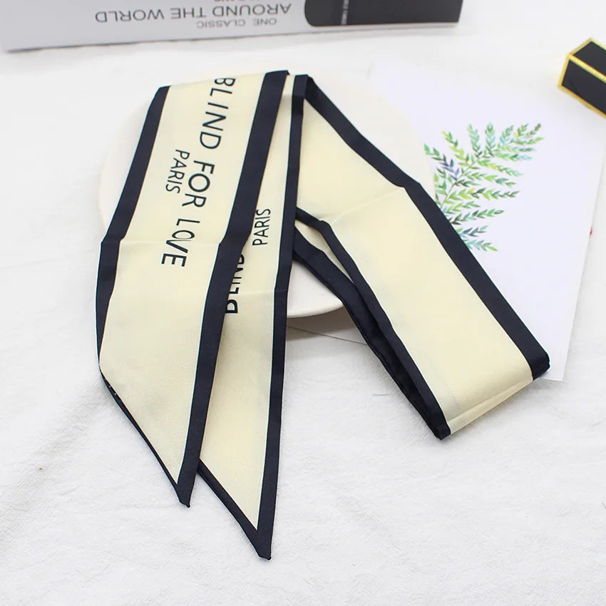 Long Hair Bows Scarf Headscarf Fashion Hair Ties Ribbons Multifunctional Headband Bandana Elastic Hair Accessories For Women