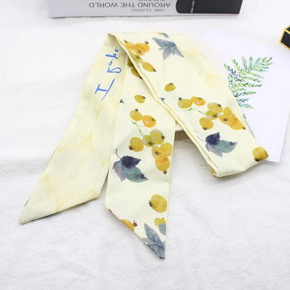 Long Hair Bows Scarf Headscarf Fashion Hair Ties Ribbons Multifunctional Headband Bandana Elastic Hair Accessories For Women