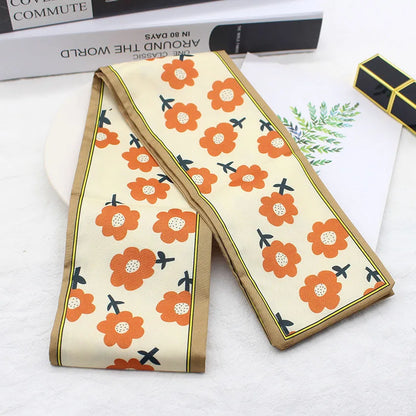 Long Hair Bows Scarf Headscarf Fashion Hair Ties Ribbons Multifunctional Headband Bandana Elastic Hair Accessories For Women