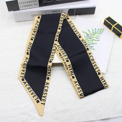 Long Hair Bows Scarf Headscarf Fashion Hair Ties Ribbons Multifunctional Headband Bandana Elastic Hair Accessories For Women