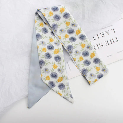 Long Hair Bows Scarf Headscarf Fashion Hair Ties Ribbons Multifunctional Headband Bandana Elastic Hair Accessories For Women