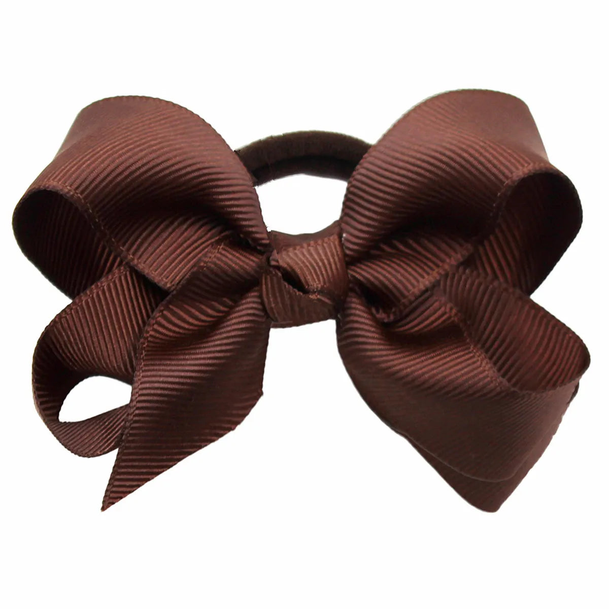 Cute Baby Girls Hair Bows Hair Ties Kids Hair Bands 3inch Bows Ponytail Holder Ties Children Kids Hair Accessories