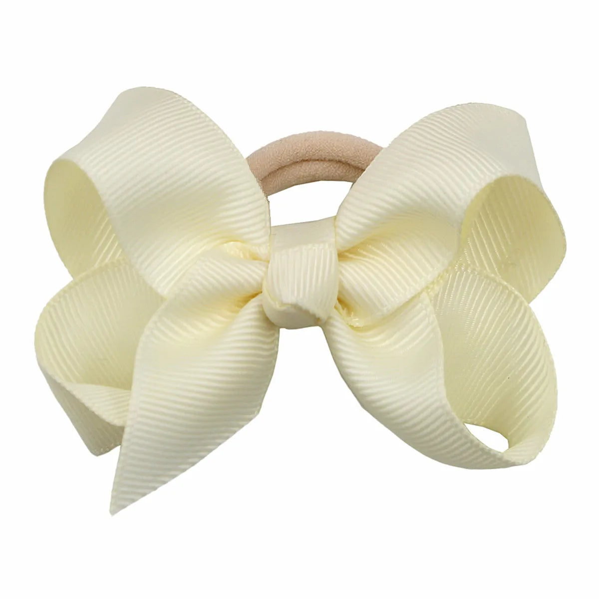 Cute Baby Girls Hair Bows Hair Ties Kids Hair Bands 3inch Bows Ponytail Holder Ties Children Kids Hair Accessories