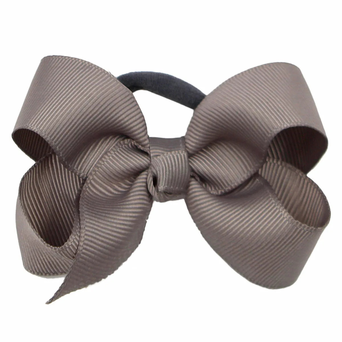 Cute Baby Girls Hair Bows Hair Ties Kids Hair Bands 3inch Bows Ponytail Holder Ties Children Kids Hair Accessories