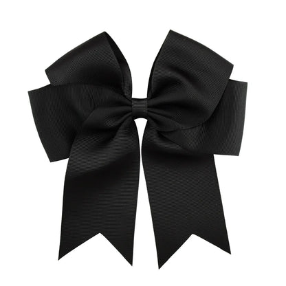 1 pieza de 6 pulgadas de lazos elegantes y coloridos para el cabello con clip para niñas, cinta de grogrén, pinzas para el cabello, accesorios para el cabello