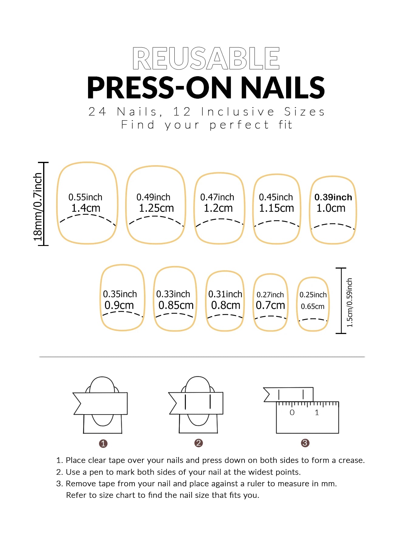 24PCS Press On Nails Short Pink Square Fingertip French Trim Press On Nails Love Design Sweet Nails Glisten Press On Nails