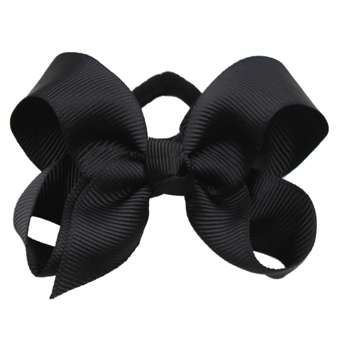 Cute Baby Girls Hair Bows Hair Ties Kids Hair Bands 3inch Bows Ponytail Holder Ties Children Kids Hair Accessories