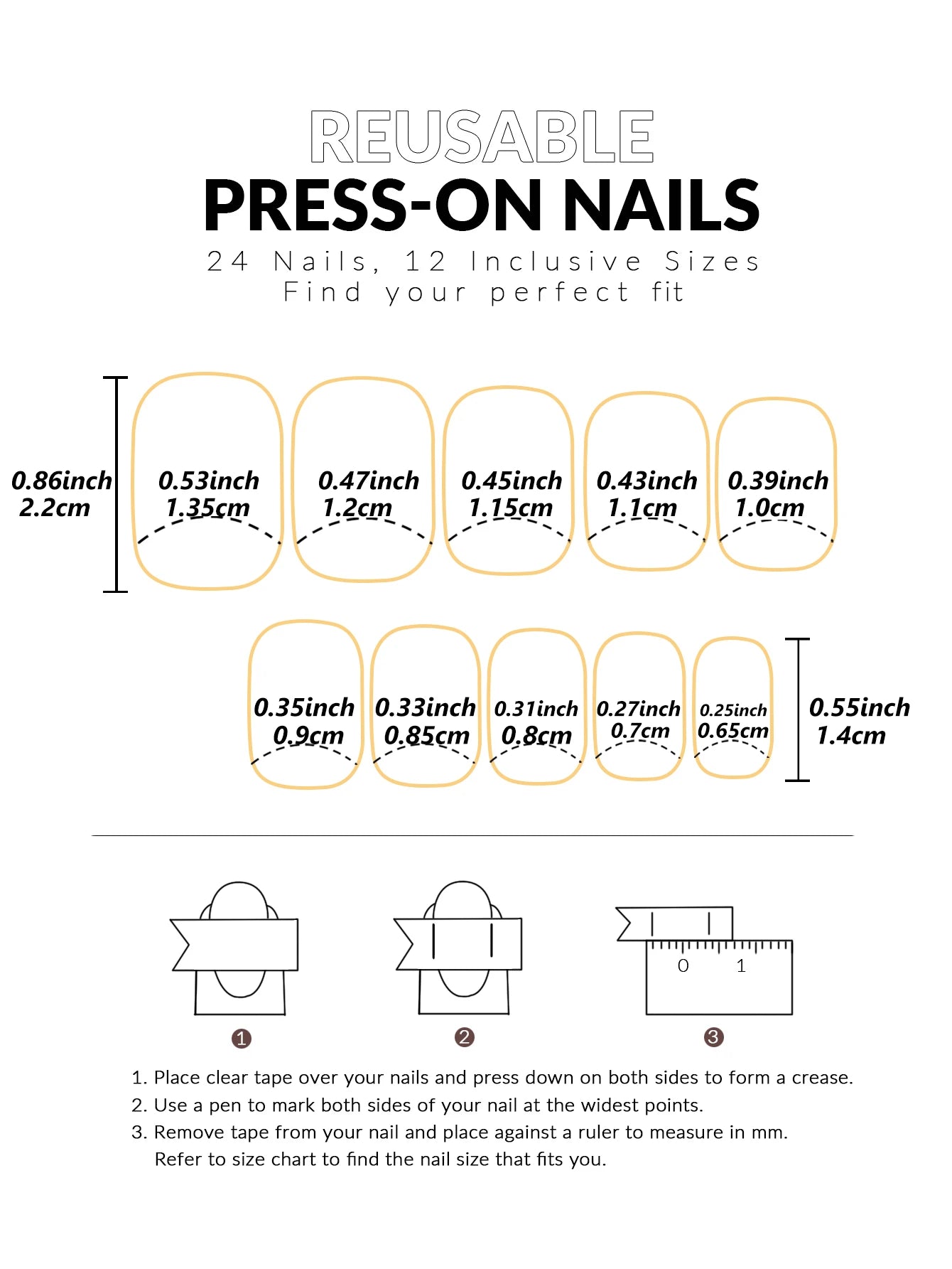 24PCS Press On Nails Short Pink Square Fingertip French Trim Press On Nails Love Design Sweet Nails Glisten Press On Nails