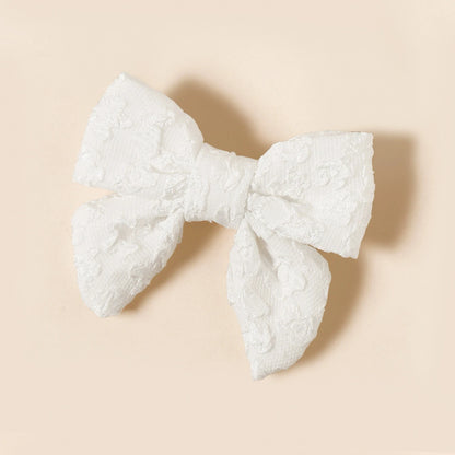 Hair Clips for Girls Bows Hairpin Kids Hair Accessories Princess Embroided Bowknot Hairclips Barrette Baby Headwear Wholesale