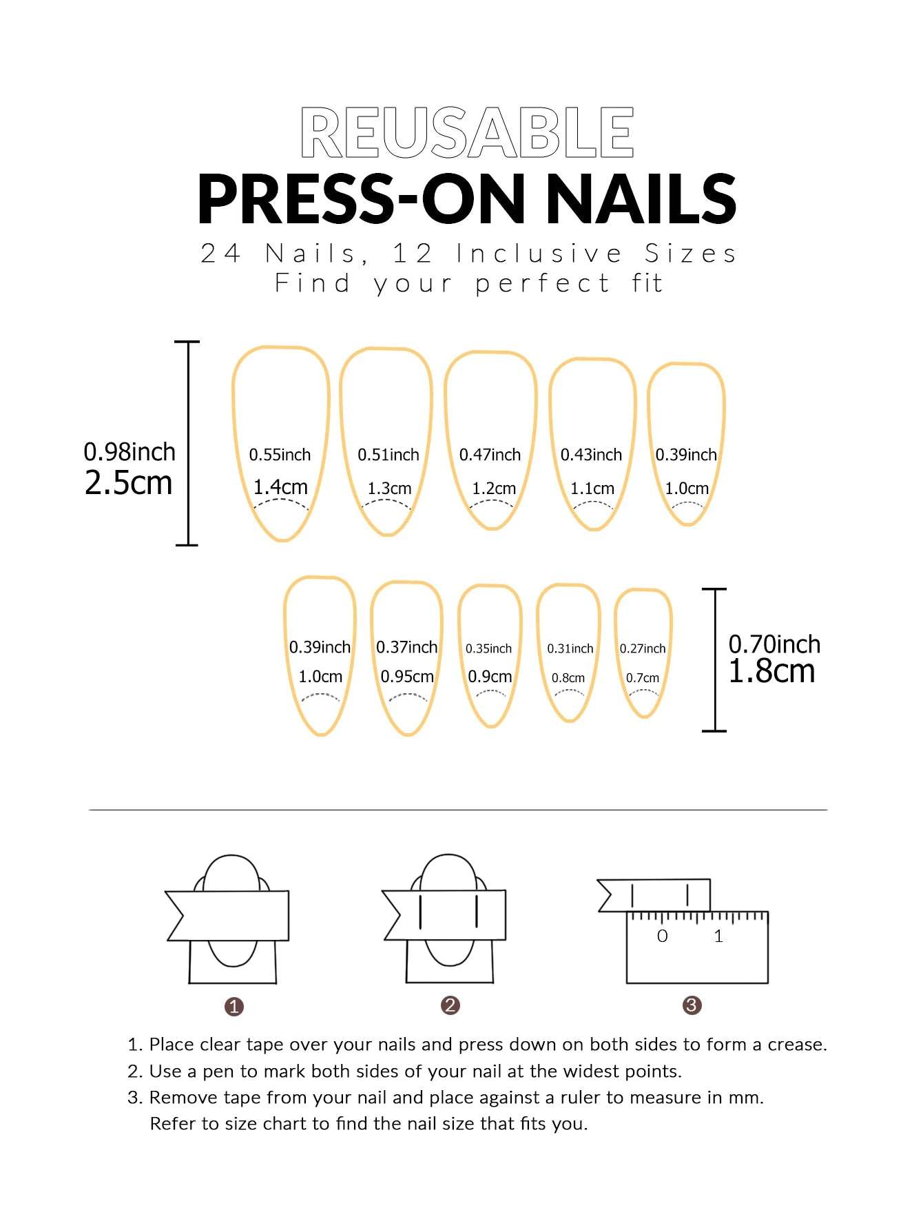 24PCS Press On Nails Short Pink Square Fingertip French Trim Press On Nails Love Design Sweet Nails Glisten Press On Nails