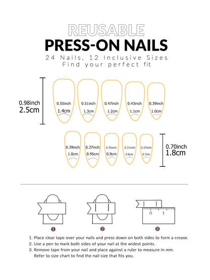 24PCS Press On Nails Short Pink Square Fingertip French Trim Press On Nails Love Design Sweet Nails Glisten Press On Nails