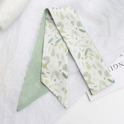 Long Hair Bows Scarf Headscarf Fashion Hair Ties Ribbons Multifunctional Headband Bandana Elastic Hair Accessories For Women
