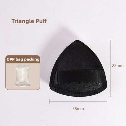 Ultra Thin Foundation Brush Makeup Mixing Palette with Spatula Flat Face Contour Brush Cosmetic Puff Blender Beauty Makeup Tools