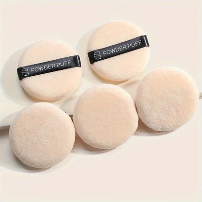Makeup Puffs for Flawless Foundation Application - Portable and Reusable Sponge for Liquid, Cream, and Powder