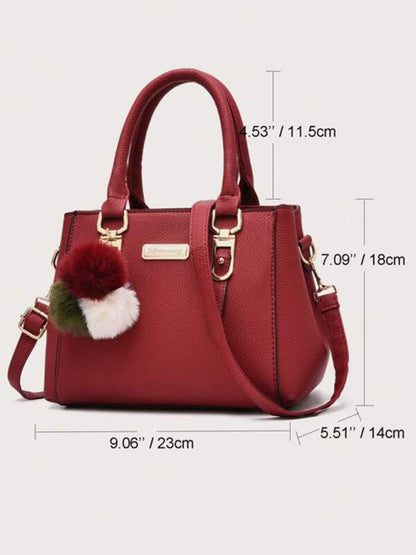 Bolso de mujer de moda, bolso de hombro combinable. 