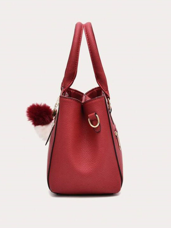 Bolso de mujer de moda, bolso de hombro combinable. 