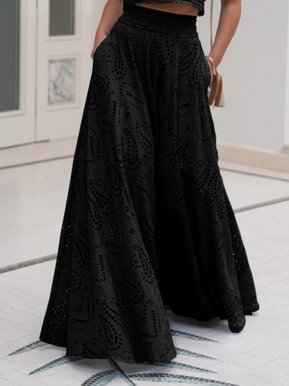 Nuevo traje largo sin mangas con bolsillos, conjunto informal de dos piezas holgado para vacaciones 