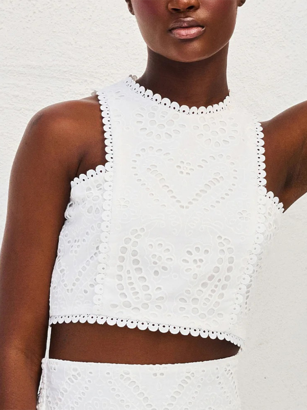 Nuevo traje largo sin mangas con bolsillos, conjunto informal de dos piezas holgado para vacaciones 