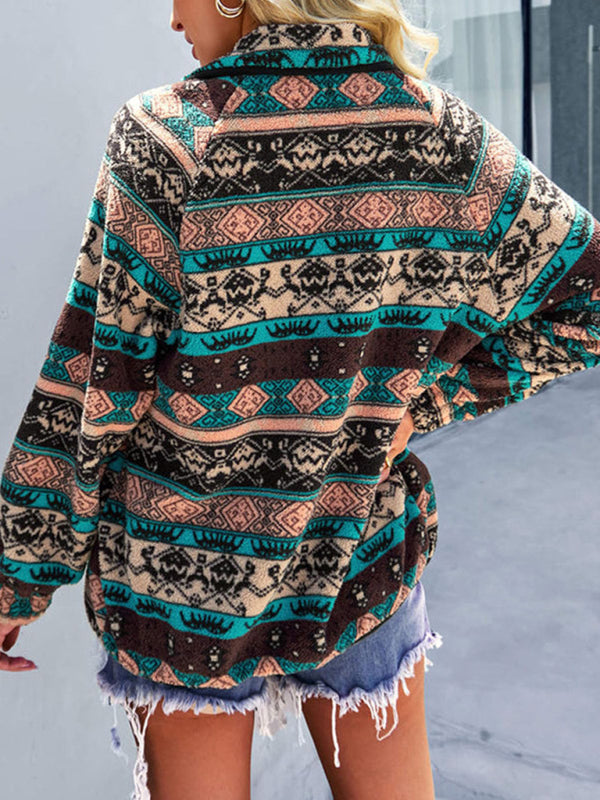 Chaqueta casual de algodón para otoño e invierno, abrigo de felpa. 