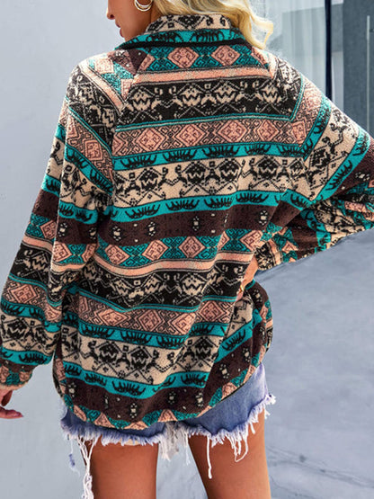 Chaqueta casual de algodón para otoño e invierno, abrigo de felpa. 