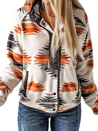 Chaqueta casual de algodón para otoño e invierno, abrigo de felpa. 