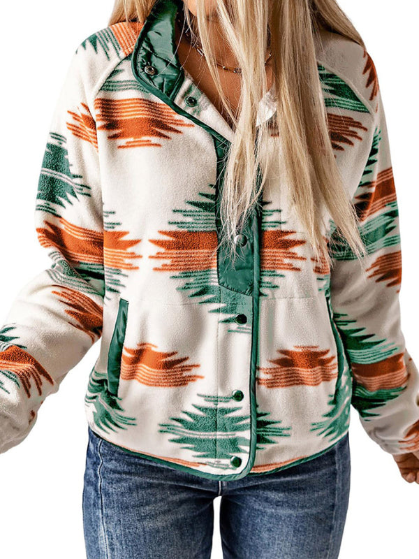 Chaqueta casual de algodón para otoño e invierno, abrigo de felpa. 