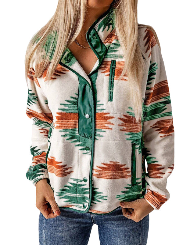 Chaqueta casual de algodón para otoño e invierno, abrigo de felpa. 
