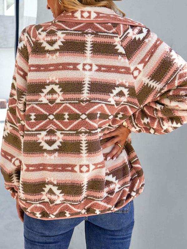 Chaqueta casual de algodón para otoño e invierno, abrigo de felpa. 