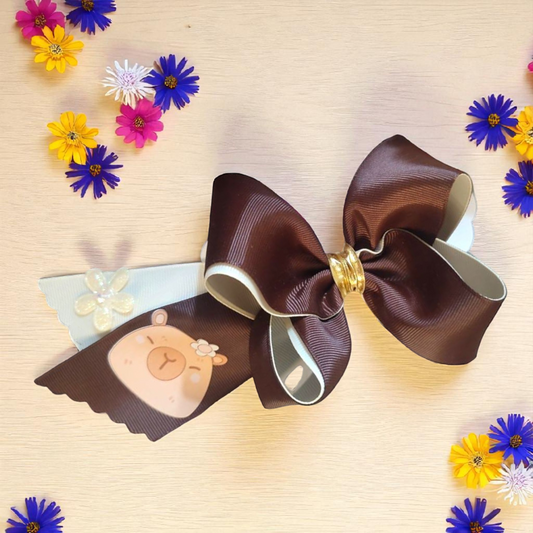 Moño Mediano Capibara